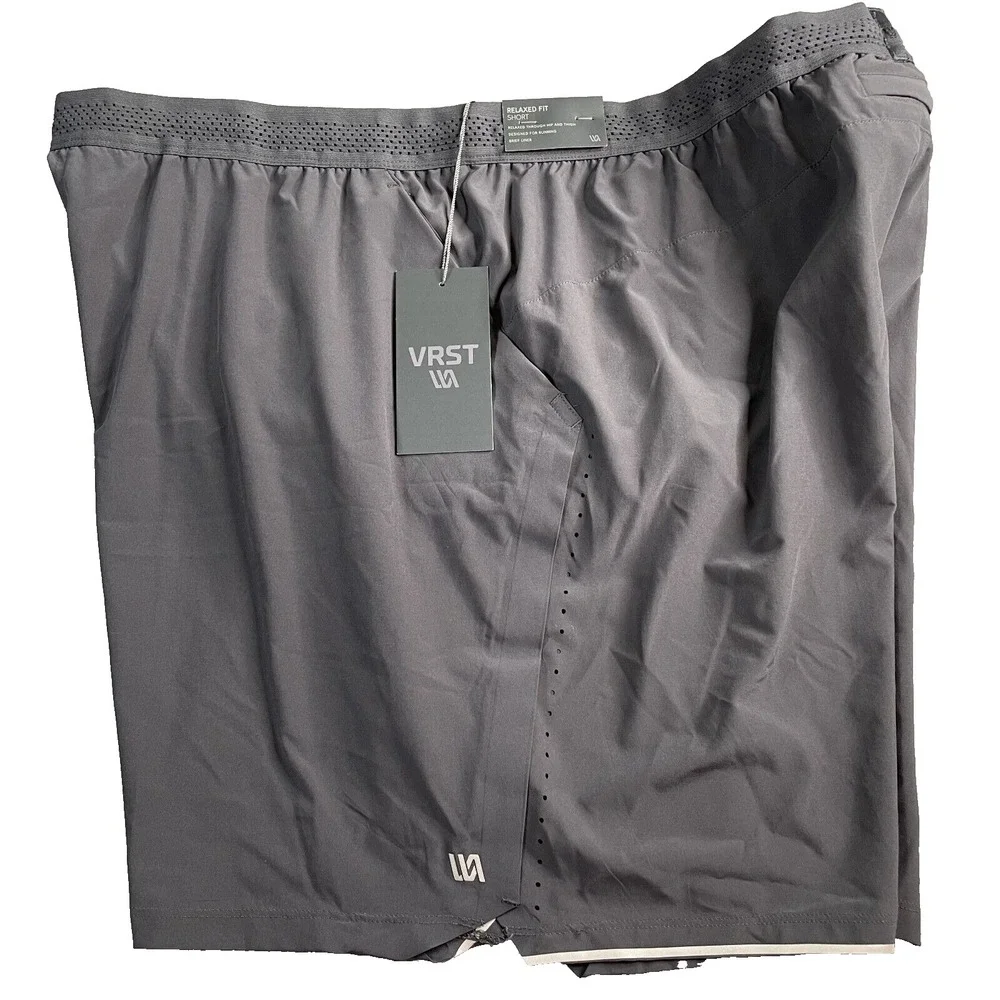 VRST Running Shorts Charcoal Gray 7